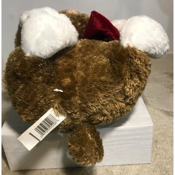 Dan Dee Holiday Plush Singing Dog With Santa Hat & Scarf - Picture 4 of 11